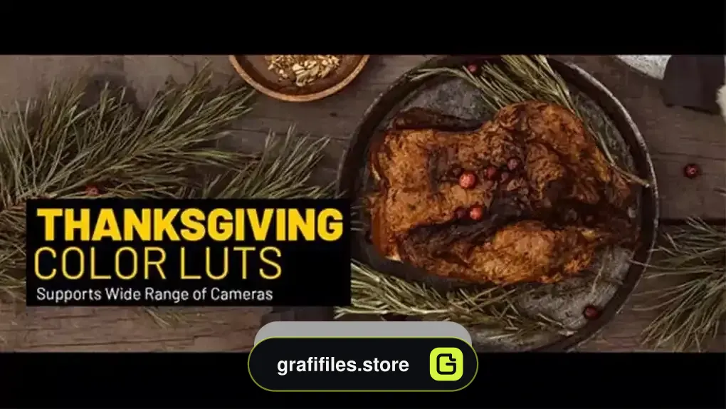 دانلود پریست روز شکرگزاری Thanksgiving LUTs