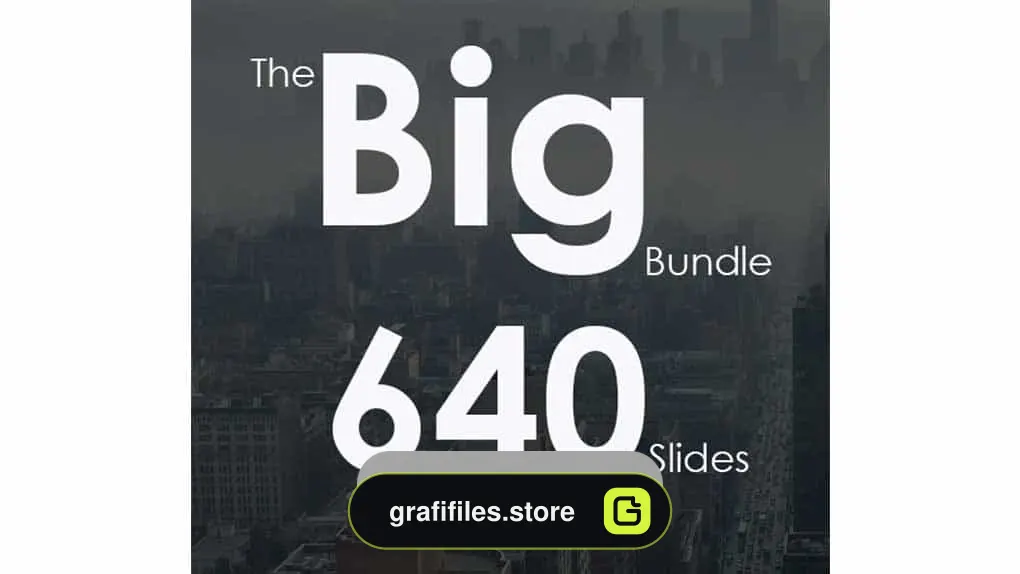 دانلود قالب پاورپوینت The Big – Powerpoint Presentations Bundle