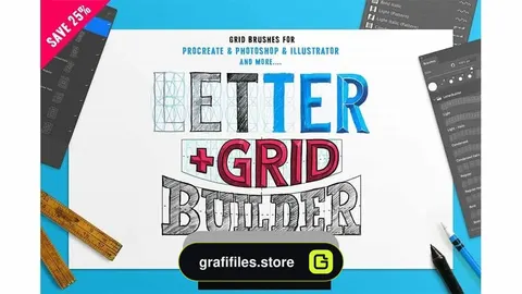 دانلود براش فتوشاپ و ایلاستریتر The Builder Bundle