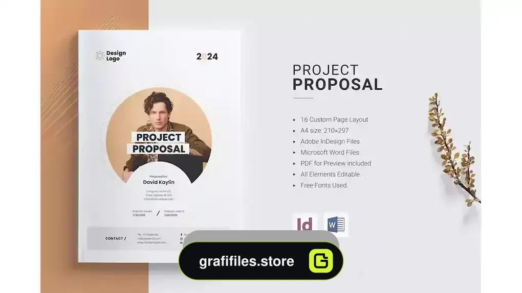 دانلود قالب ایندیزاین پروپوزال The Proposal | Ms Word &amp; InDesign