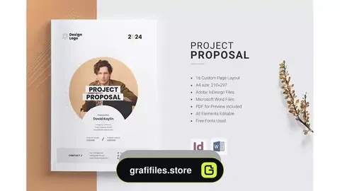 دانلود قالب ایندیزاین پروپوزال The Proposal | Ms Word &amp; InDesign
