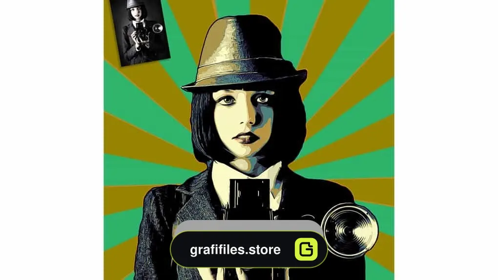 اکشن پاپ آرت برای فتوشاپ – Thonas Pop-Art
