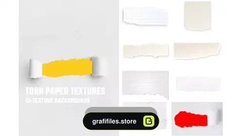 دانلود 15 تکسچر کاغذ پاره Torn Paper Textures