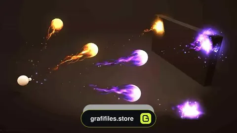 دانلود Unique Projectiles برای یونیتی