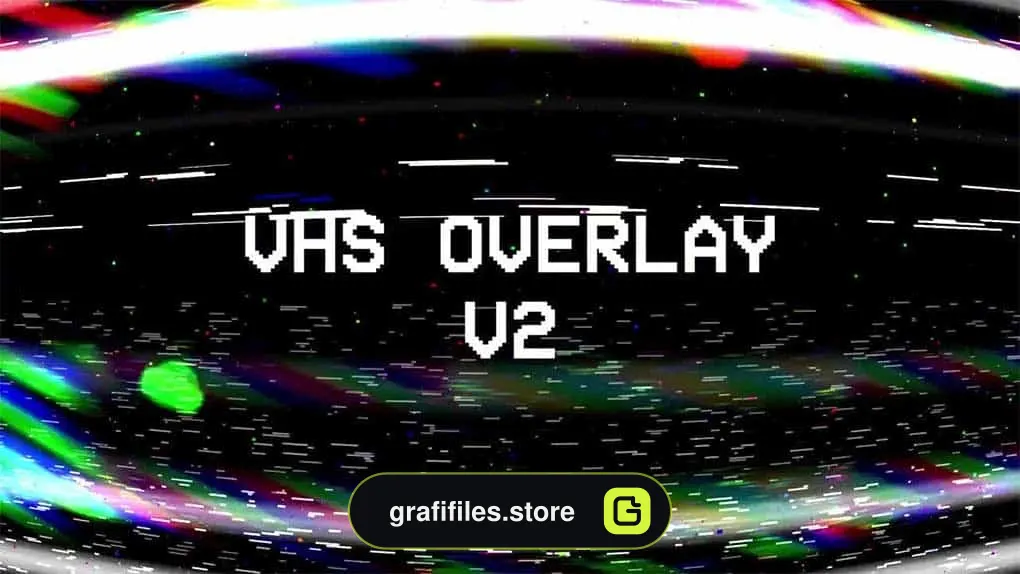 دانلود فوتیج نویز نوار ویدیویی VHS V.2