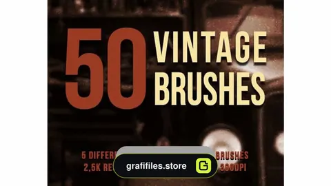 دانلود براش وینتیج Vintage Brushes