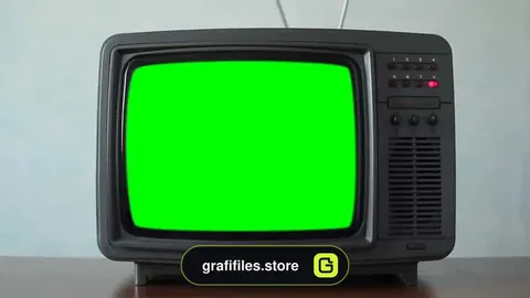 فوتیج تلویزیون قدیمی Vintage Television