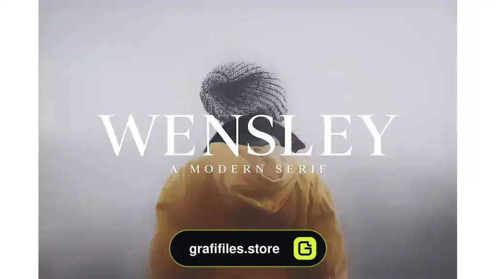 دانلود فونت انگلیسی Wensley Modern Serif Font Family