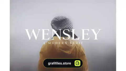 دانلود فونت انگلیسی Wensley Modern Serif Font Family