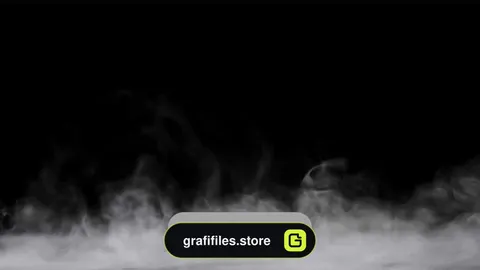 فوتیج مه سفید White Fog Across The Ground