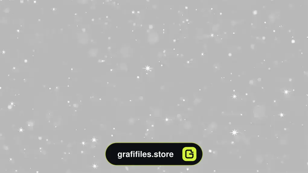 دانلود بک گراند موشن گرافیک ذرات سفید درخشان White Glitter Loop