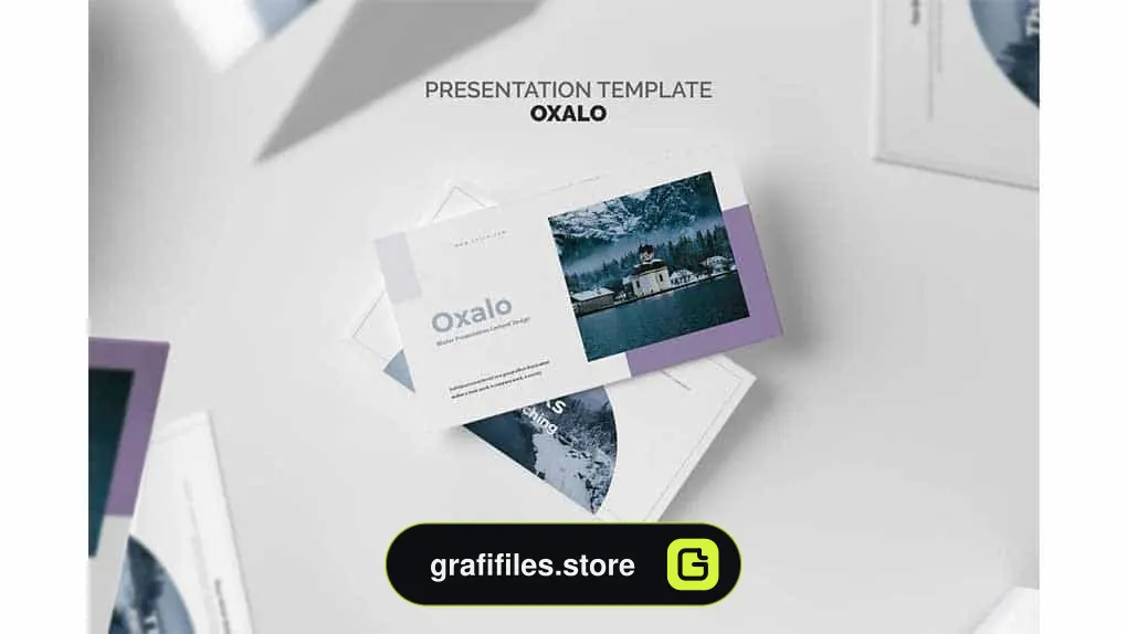 دانلود قالب پاورپوینت با تم زمستانی Oxalo – Winter Theme Powerpoint