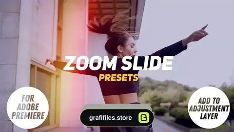 دانلود پریست پریمیر زوم Zoom Slide Presets