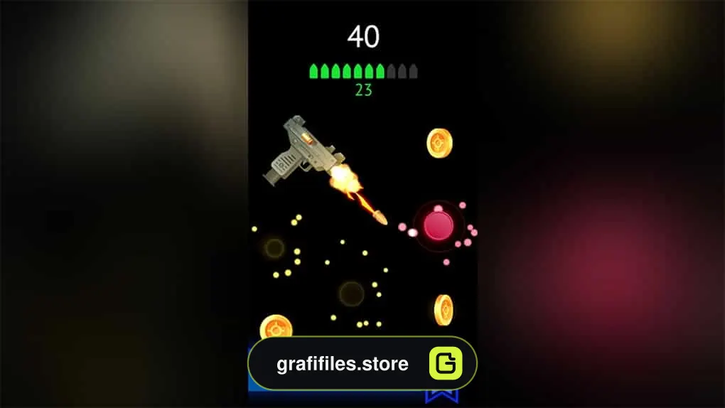 دانلود پروژه بازی Flip The Gun برای یونیتی