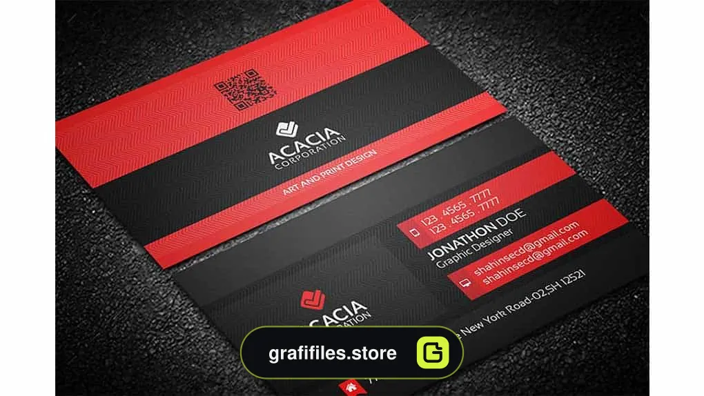فایل لایه باز کارت ویزیت Business Card 7