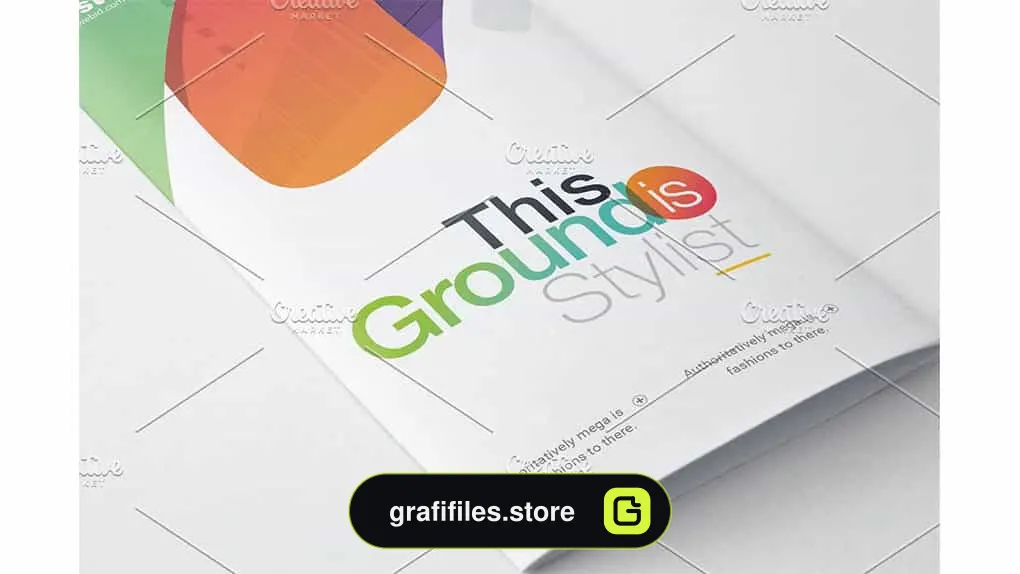 فایل لایه باز بروشور سه لتی Tri-Fold Brochure