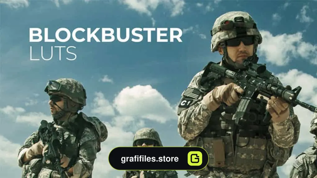 پریست اصلاح رنگ فیلم Blockbuster Luts