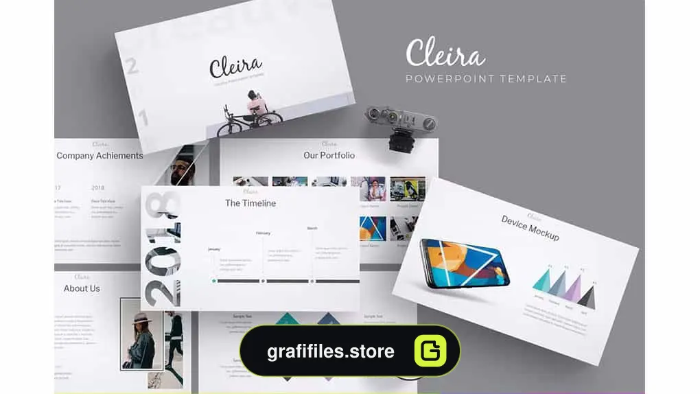 قالب پاورپوینت Cleira - Powerpoint Templates