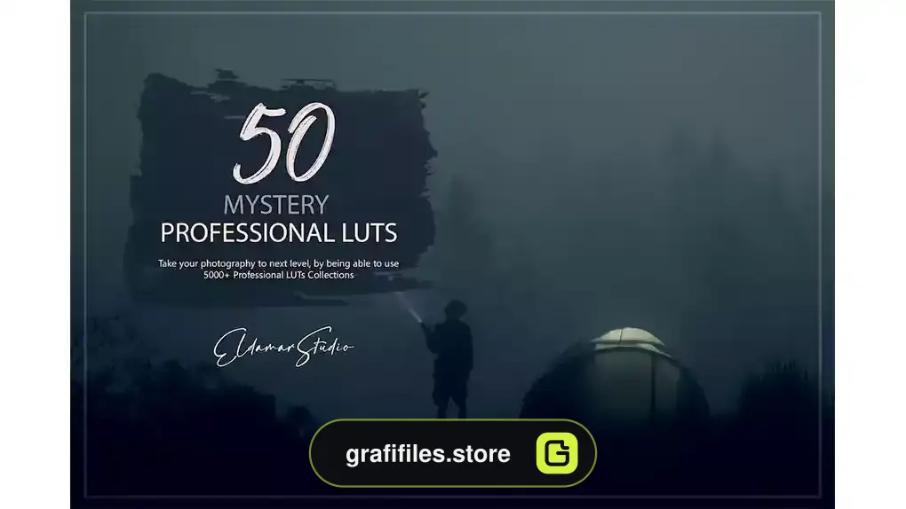 پریست رنگ رازآلود Mystery LUTs Pack