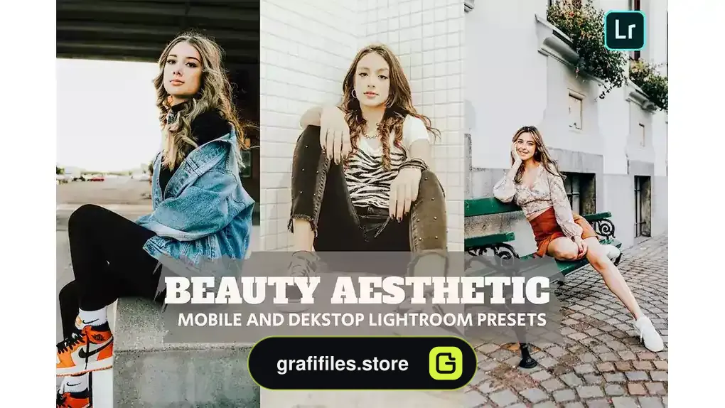 پریست لایت روم زیبایی Beauty Aesthetic Lightroom Presets Dekstop Mobile