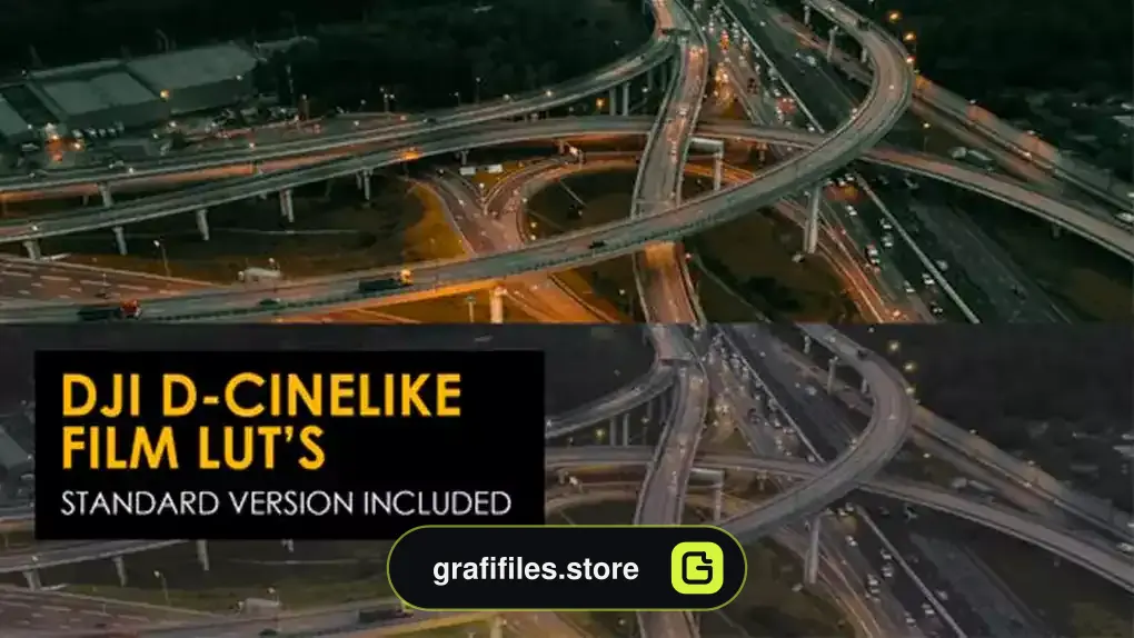 پریست فاینال کات اصلاح رنگ فیلم DJI D-Cinelike Film and Standard LUTs for Final Cut