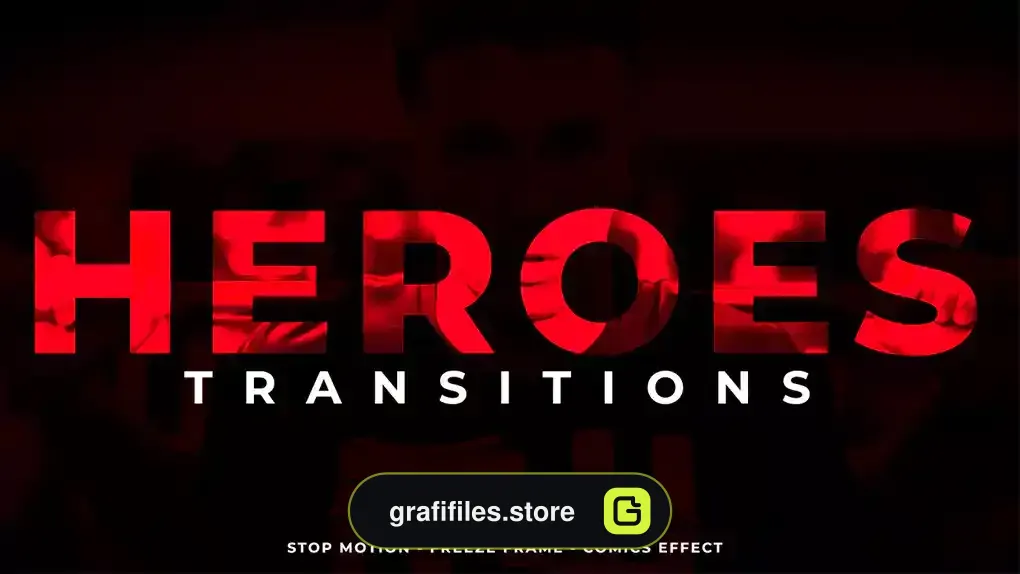 پریست افترافکت ترانزیشن افکت فریز فریم Freeze Frame Transitions