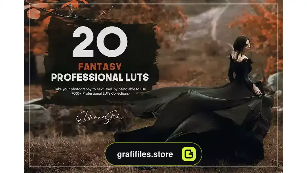دانلود 20 پریست رنگ فانتزی Fantasy LUTs Pack
