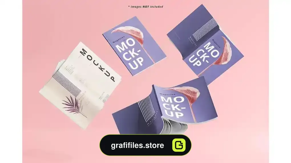 موکاپ مجله Magazine Mockups 3