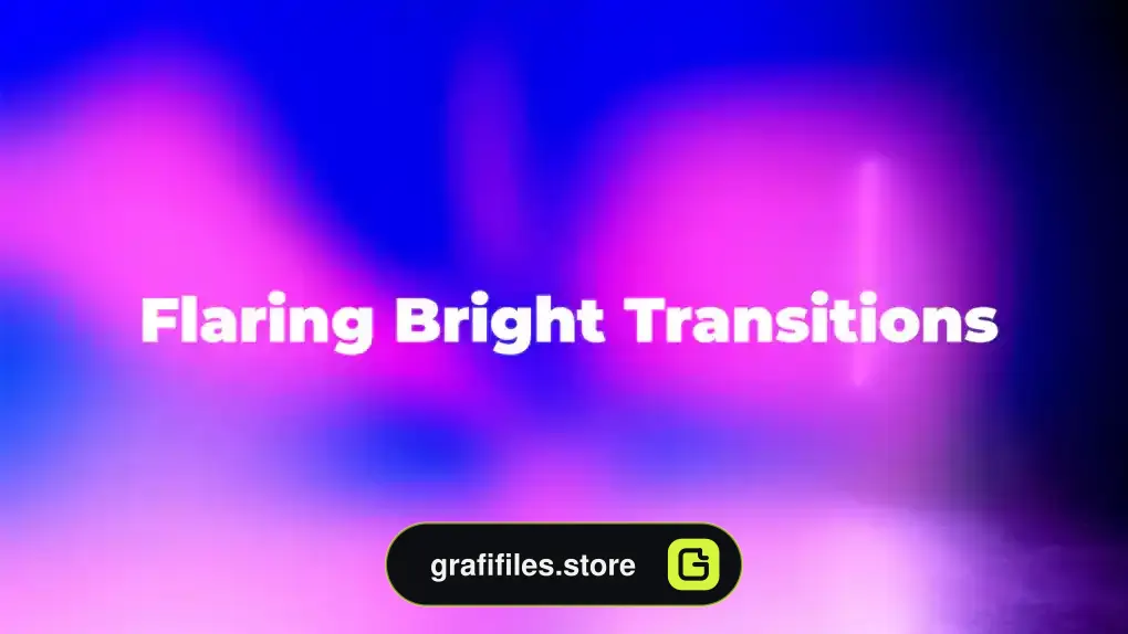 ترانزیشن پریمیر افکت درخشان Flaring Bright Transitions
