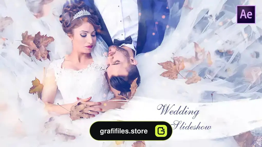 پروژه افترافکت اسلایدشو عروسی Wedding Slideshow