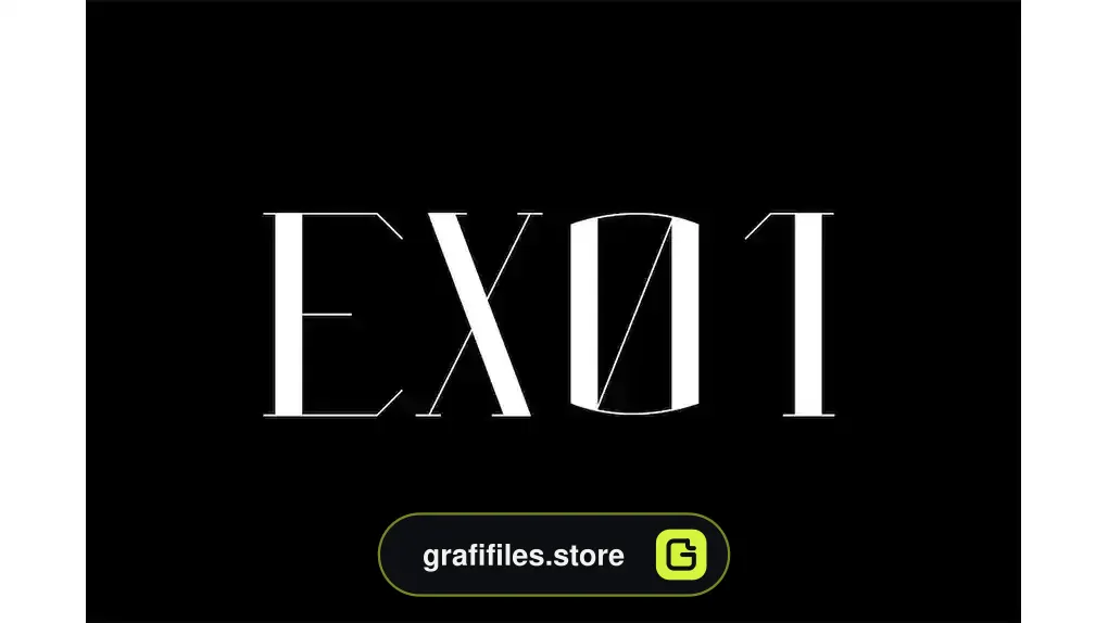 فونت انگلیسی تاتو EX01