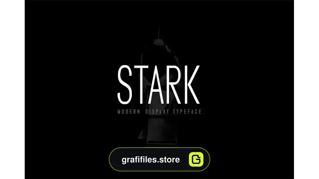 فونت انگلیسی مدرن STARK