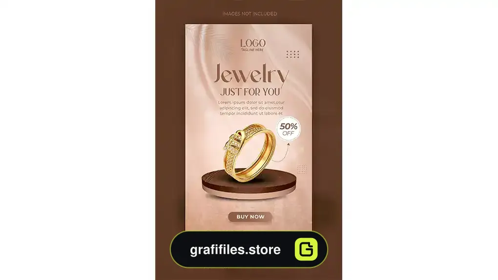 طرح لایه باز استوری اینستاگرام طلا فروشی 6