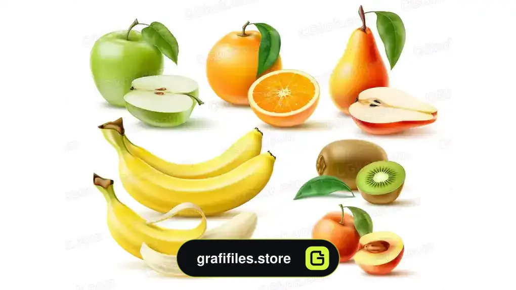 وکتور میوه 8