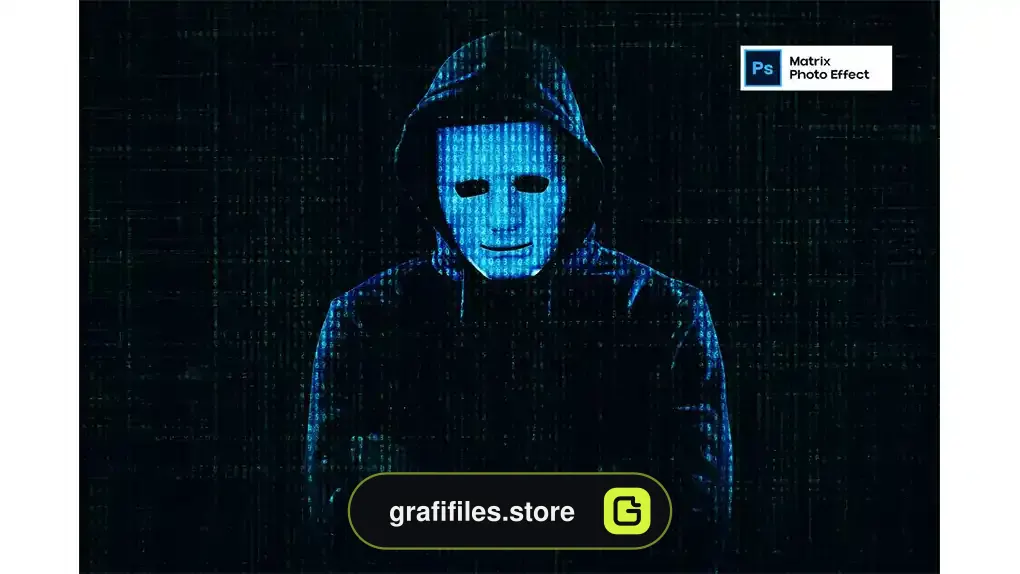 افکت عکس ماتریکس Matrix Photo Effect