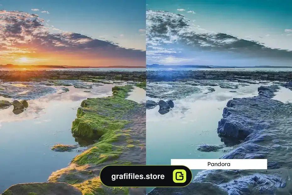 دانلود پریست رنگی لنداسکیپ انتزاعی Abstract Landscapes Lightroom Presets & LUTs - 12 پریست رنگی لنداسکیپ انتزاعی - 11