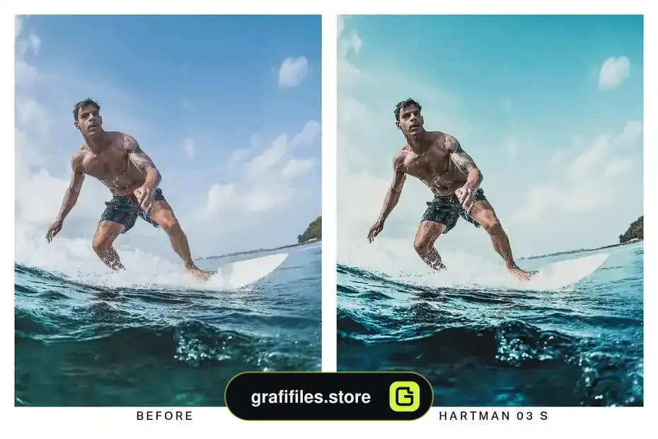 دانلود پریست رنگ لاجوردی Azure Lightroom Presets and LUTs - 6 پریست رنگ لاجوردی - 5