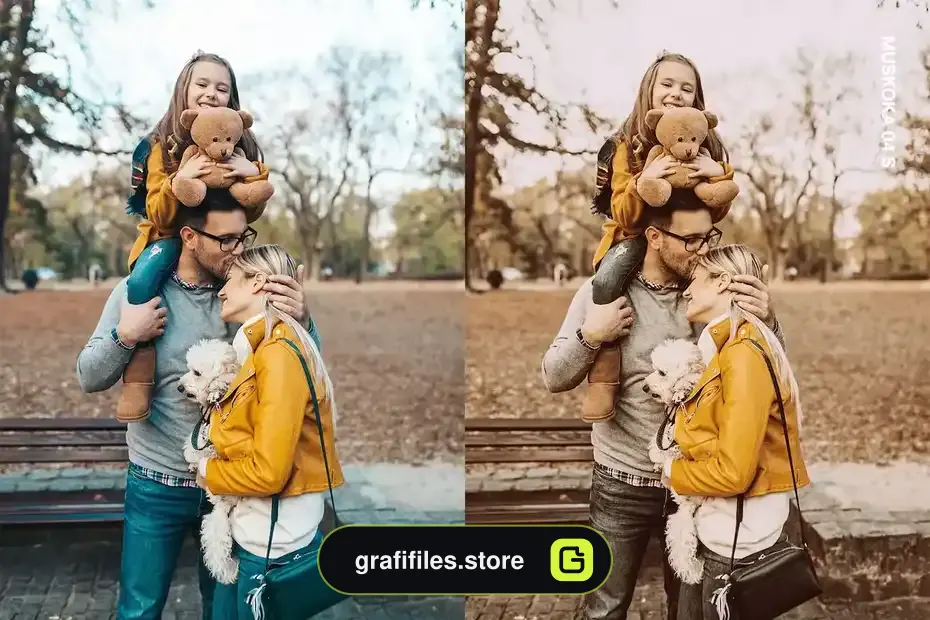 دانلود پریست رنگ نارنجی October Orange Lightroom Presets and LUTs - 16 پریست رنگ نارنجی - 15