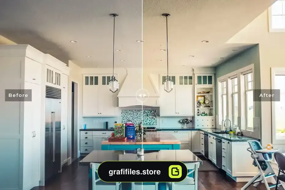 دانلود پریست لایت روم و فتوشاپ مشاور املاک به همراه اکشن فتوشاپ Real Estate Mobile & Desktop Lightroom Presets - 4 پریست لایت روم مشاور املاک به همراه اکشن فتوشاپ - 3