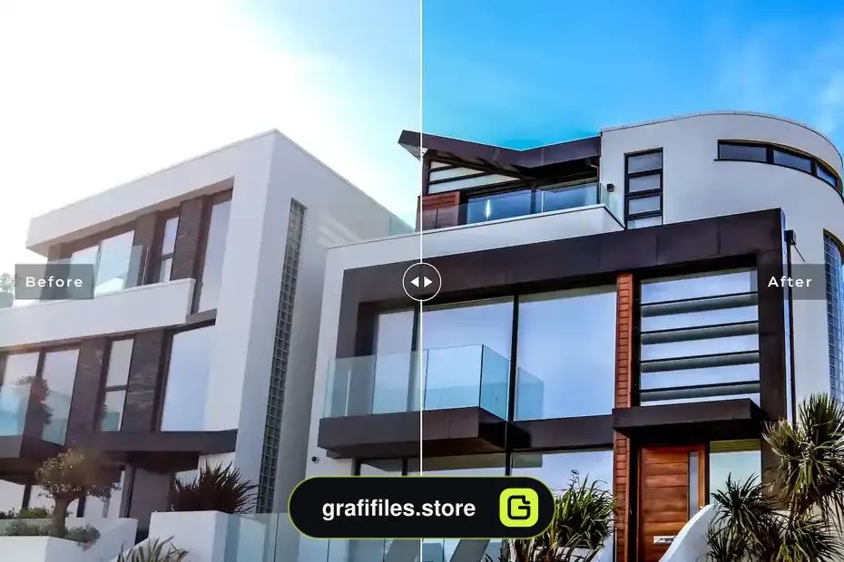 دانلود پریست لایت روم و فتوشاپ مشاور املاک به همراه اکشن فتوشاپ Real Estate Mobile & Desktop Lightroom Presets - 6 پریست لایت روم مشاور املاک به همراه اکشن فتوشاپ - 5