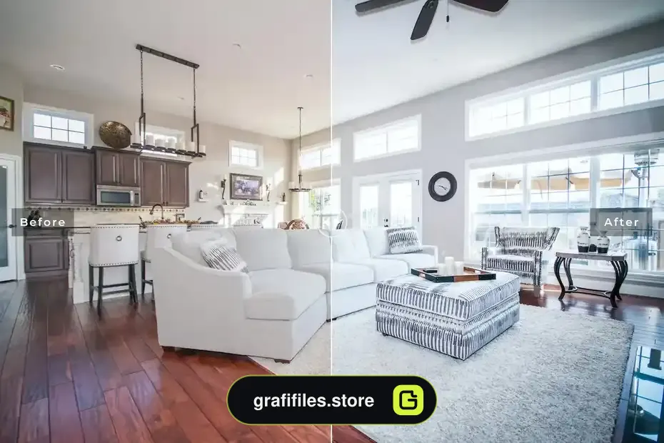 دانلود پریست لایت روم و فتوشاپ مشاور املاک به همراه اکشن فتوشاپ Real Estate Mobile & Desktop Lightroom Presets - 8 پریست لایت روم مشاور املاک به همراه اکشن فتوشاپ - 7