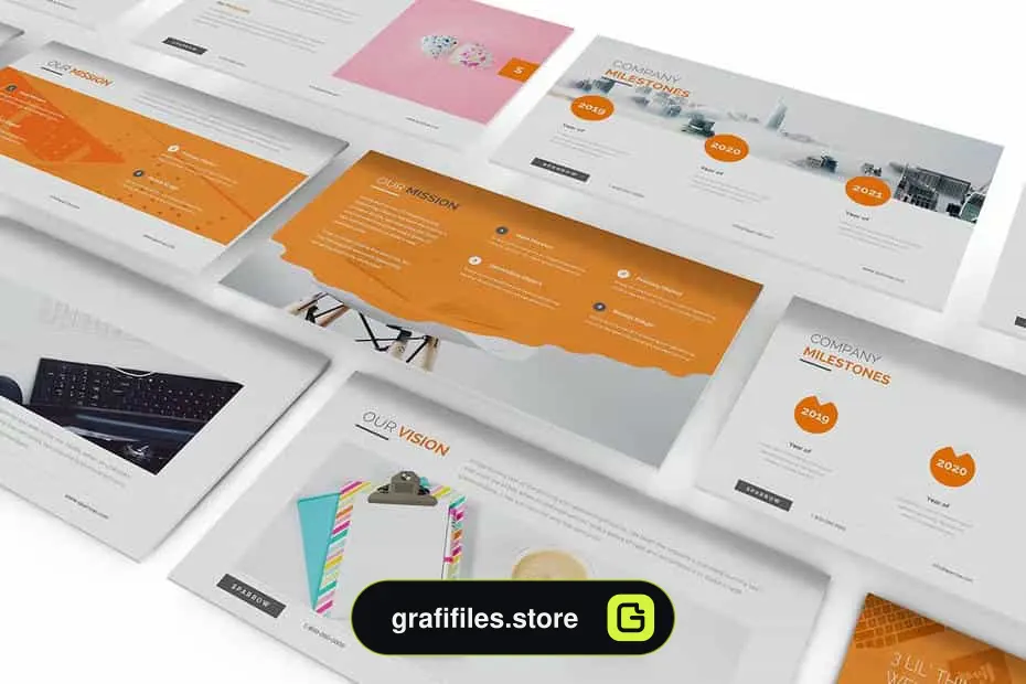 قالب پاورپوینت Sparrow - Creative Agency Powerpoint Presentation