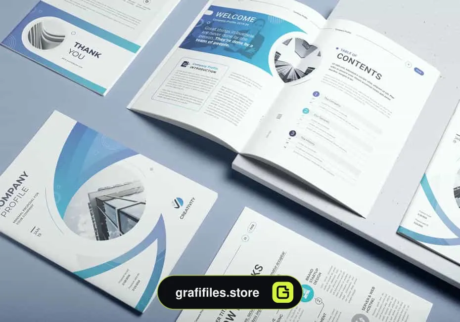 دانلود قالب آماده ورد نمونه کار شرکتی The Company Profile Word Template - 1 قالب آماده ورد نمونه کار شرکتی The Company Profile Word Template