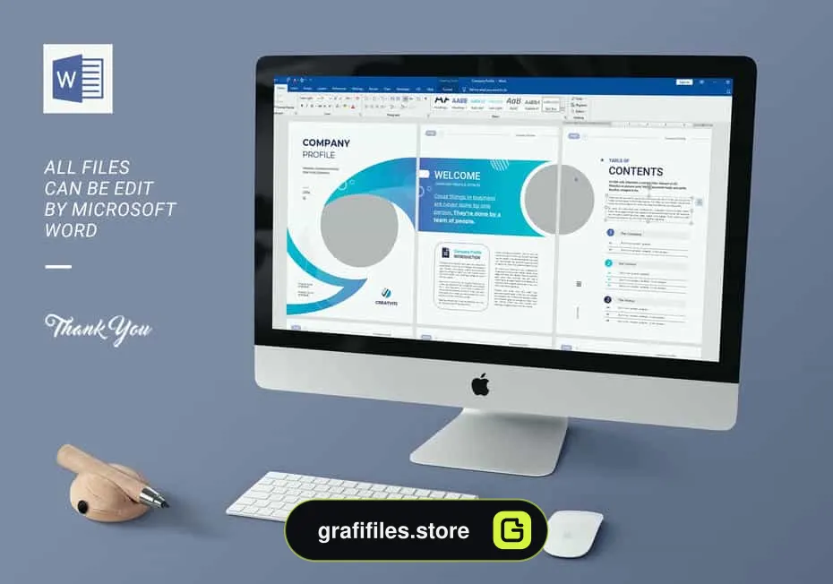 دانلود قالب آماده ورد نمونه کار شرکتی The Company Profile Word Template - 17 قالب آماده ورد نمونه کار شرکتی The Company Profile - 16