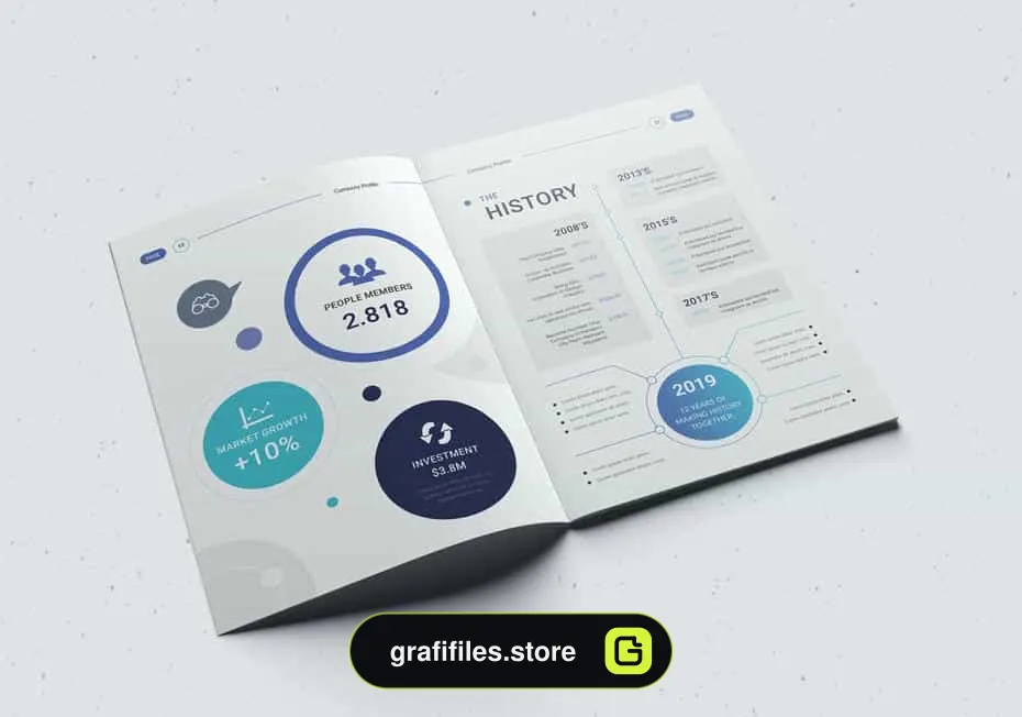 دانلود قالب آماده ورد نمونه کار شرکتی The Company Profile Word Template - 9 قالب آماده ورد نمونه کار شرکتی The Company Profile Word Template