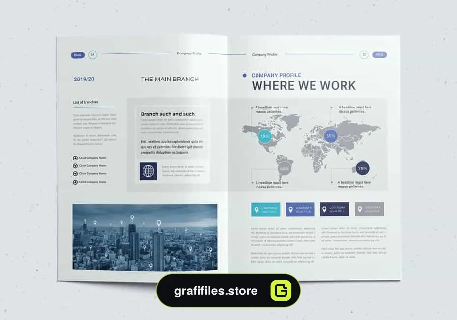 دانلود قالب آماده ورد نمونه کار شرکتی The Company Profile Word Template - 11 قالب آماده ورد نمونه کار شرکتی The Company Profile - 10