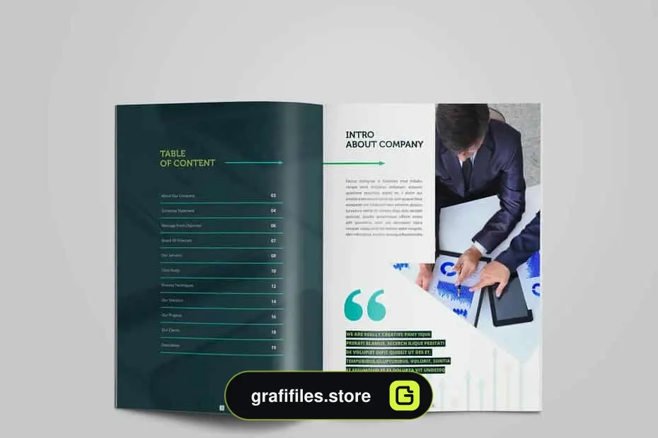 قالب ایندیزاین پروپوزال Business Project Proposal Design