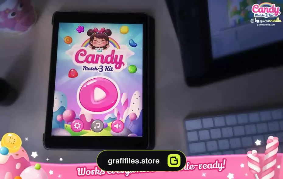 دانلود پروژه آماده بازی Candy Match 3 Kit برای یونیتی - 28 بازی Candy Match 3 Kit برای یونیتی - 27