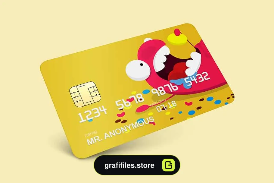 موکاپ کارت اعتباری