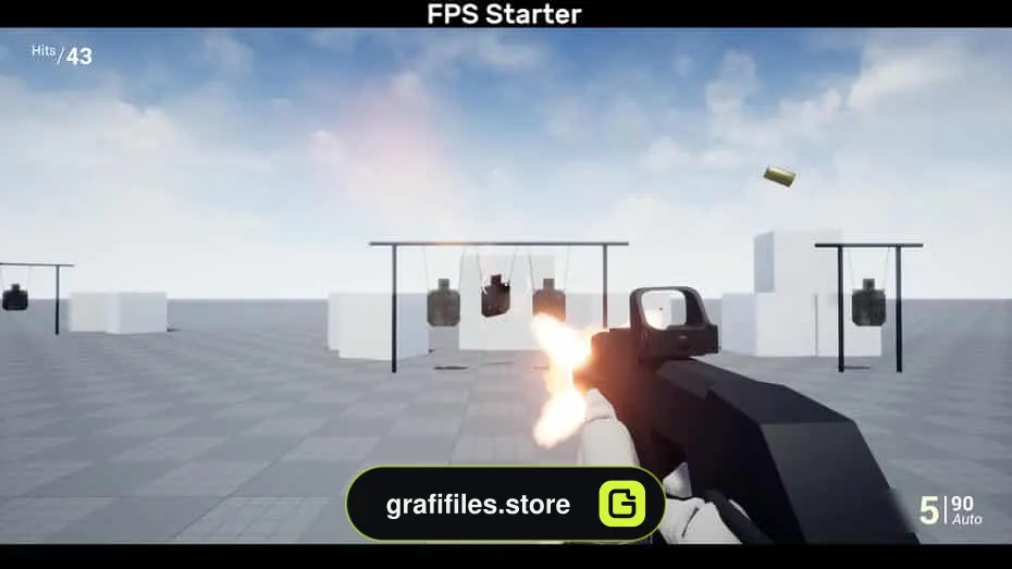 دانلود سیستم FPS برای آنریل انجین - 2 سیستم FPS برای آنریل انجین - 1
